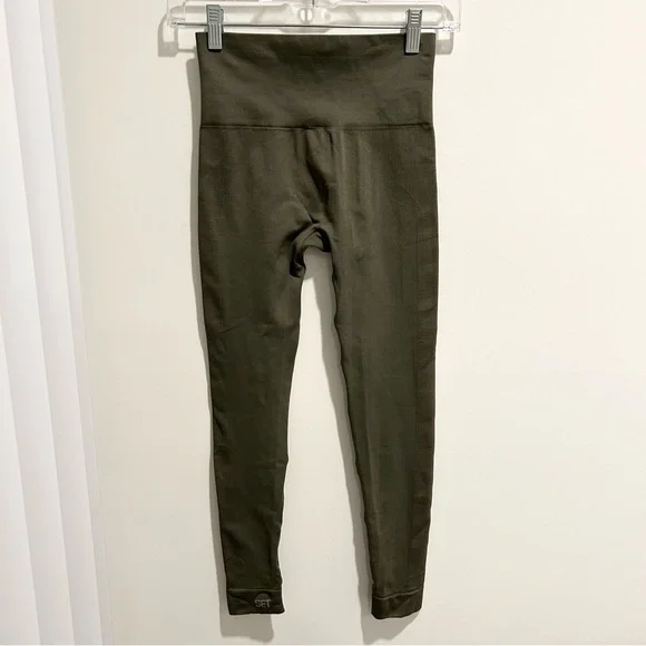 SET Active Sculptflex Leggings Olive Green Size XS/S - Picture 5 of 9